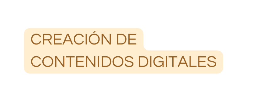 Creación de Contenidos Digitales